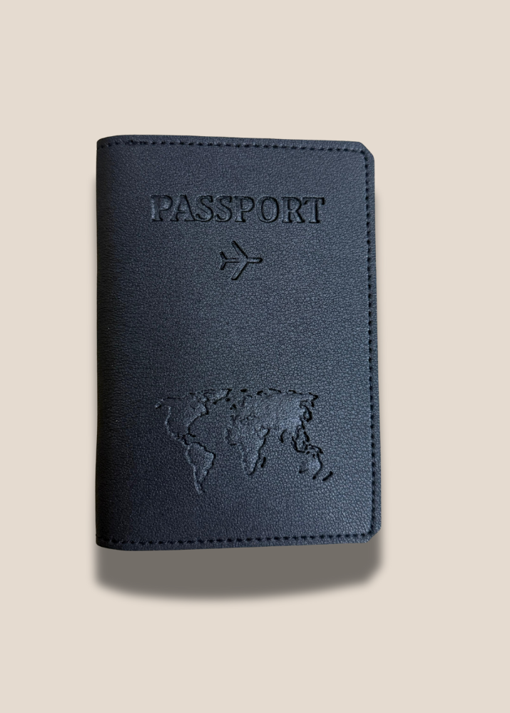 ATG Passport Cover| Premium Pu leather | Black | Pack of 1
