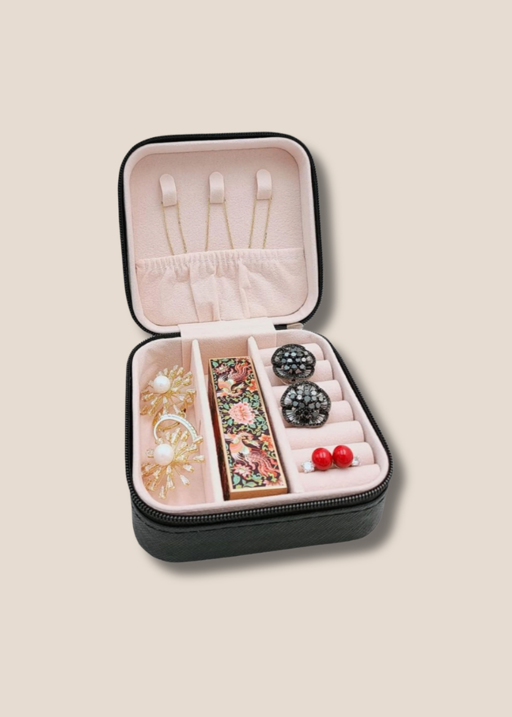 ATG Imported Mini Jewellery Box | Black