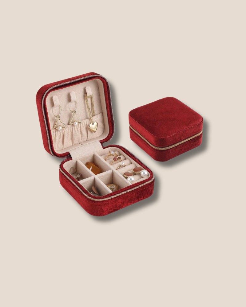 ATG Imported Mini Jewellery Organizer | Red