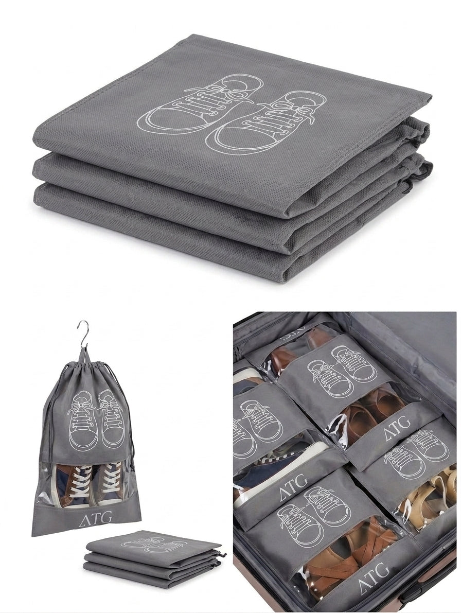 ATG Travel Shoe Bag | Pack Of 4