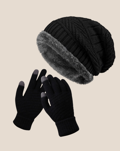 ATG Accessories | Premium winter collection | Beanie & Gloves Combo